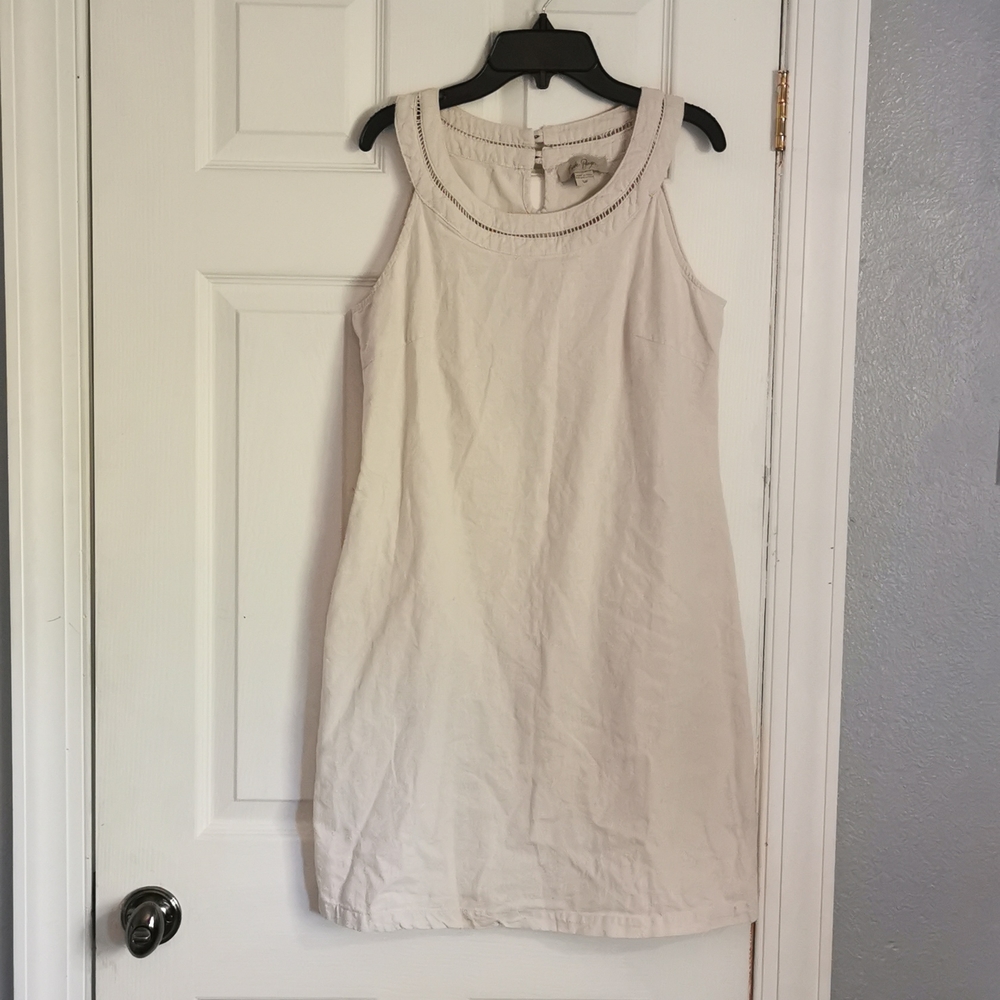 2/$20 Charlie Paige Linen blend dress size S